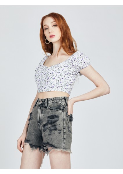 2027469 Kadın Shorts