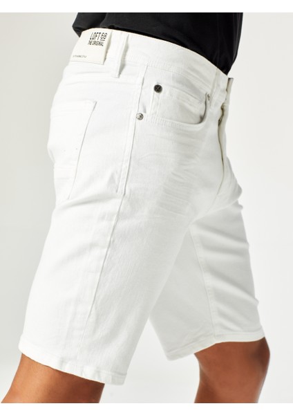 Skinny Fit Erkek Şort