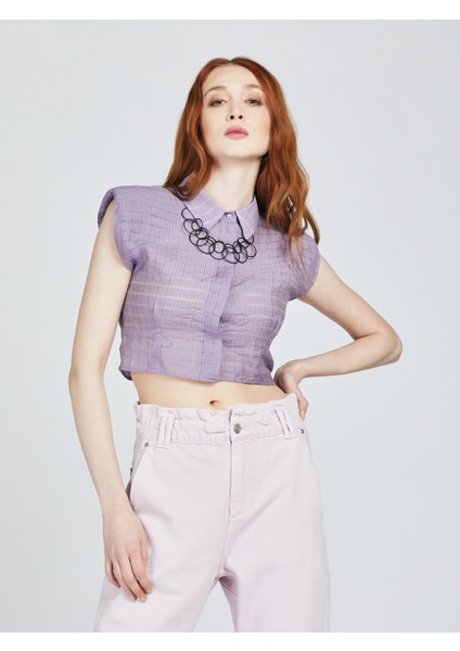 Regular Fit Kadın Gömlek K.kol