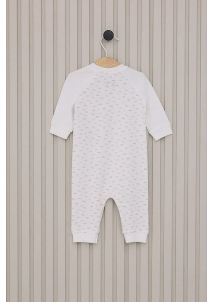 U.s.polo Erkek Bebek Uzun Kol Patiksiz Tulum USB2025 Krem modelleri