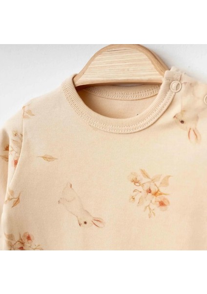 Eslenza Baby Organik 2'li Tulum 0049 Bej fiyatları