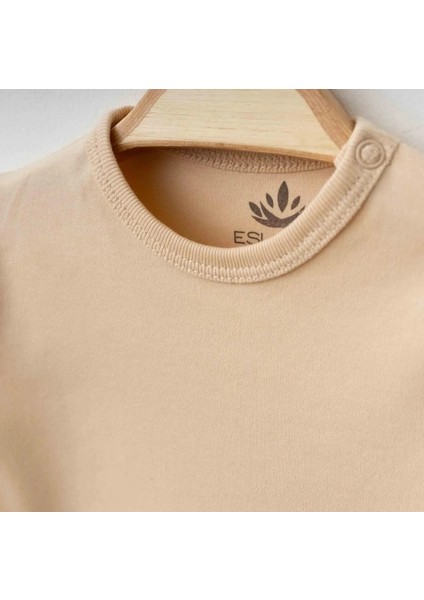 Eslenza Baby Organik 2'li Tulum 0049 Bej modelleri