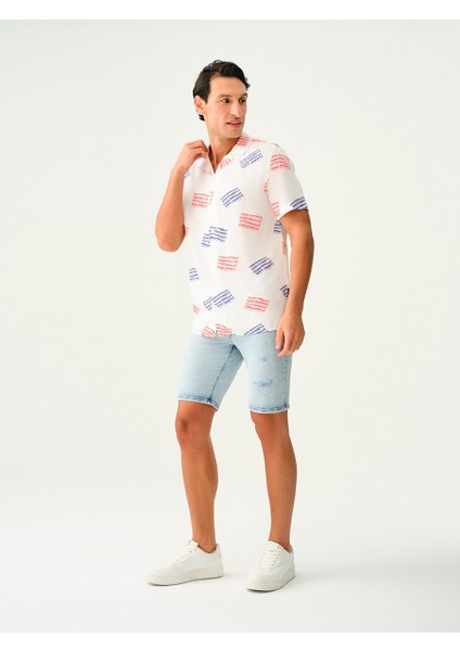 Relax Fit Erkek Gömlek K.kol