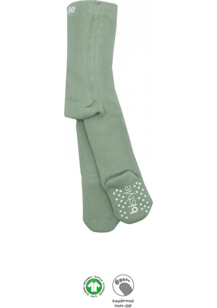 Bistyle Tekli Kaymaz Mix Havlu Külotlu Çorap 50501 Nil