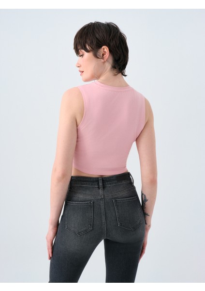Crop Kadın Atlet LF2032011 LF2032011010