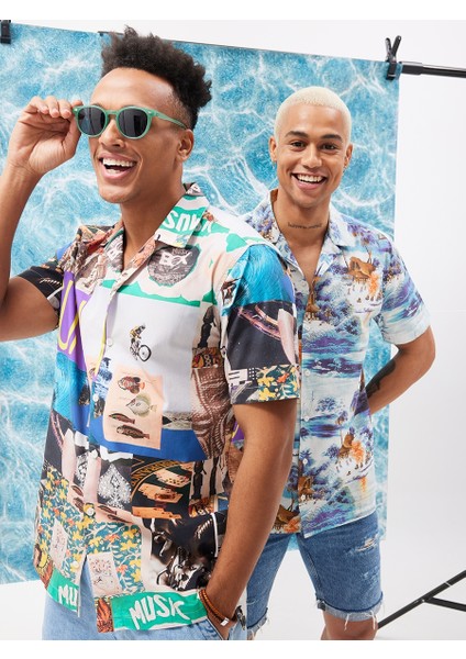 Relax Fit Erkek Gömlek K.kol