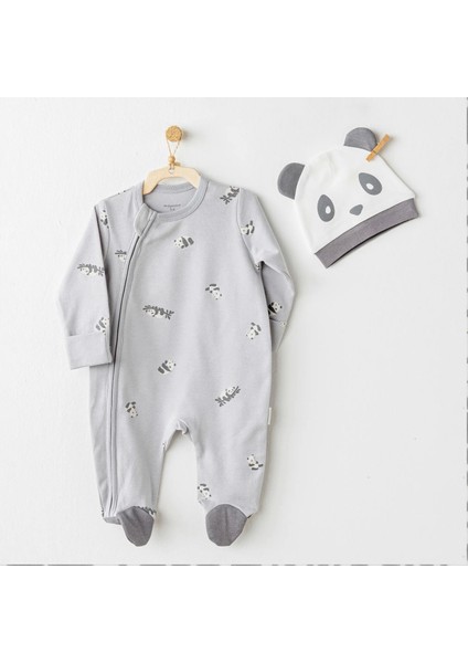 Andywawa AC26023 Keep Smiling Tulum Takım Grey