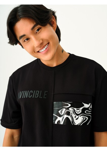 Loose Fit Erkek Tshirt K.kol