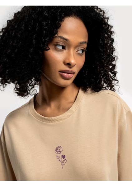 Loose Fit Kadın Tshirt Lf2033155 Lf203315521