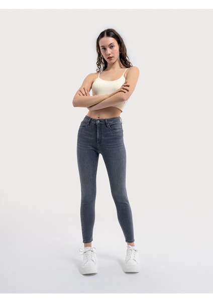 Natalie Skinny Fit Kadın Pantolon