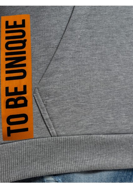 Loose Fit Erkek Sweatshirt