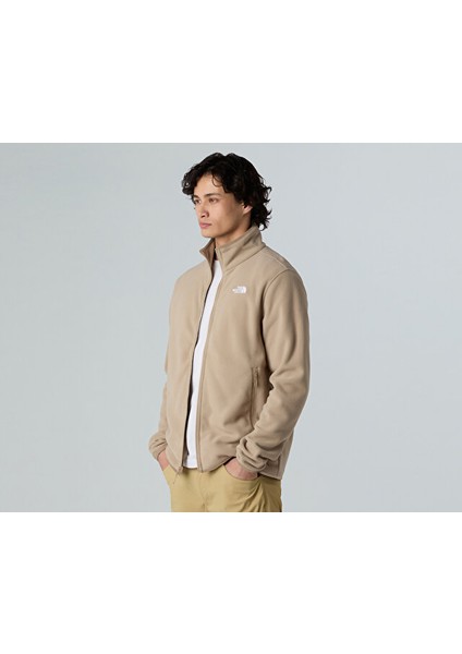 M Glacier Fleece Jacket Erkek Outdoor Polar Ceket NF0A8D0RBOX1 Gri indirimleri