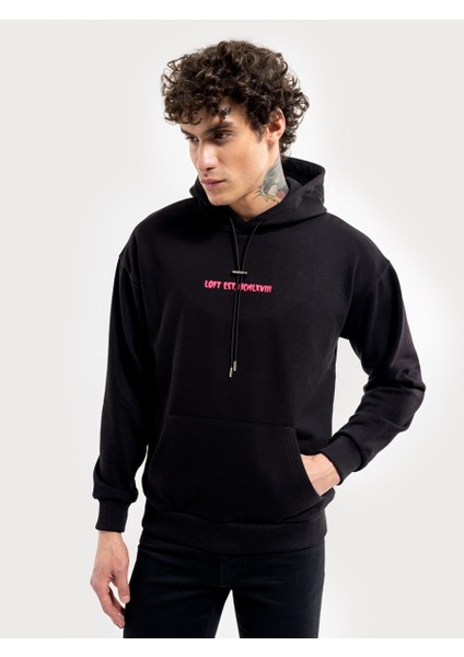 Oversize Fit Erkek Sweatshirt
