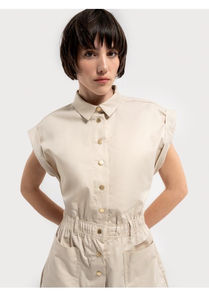 Regular Fit Kadın Tulum