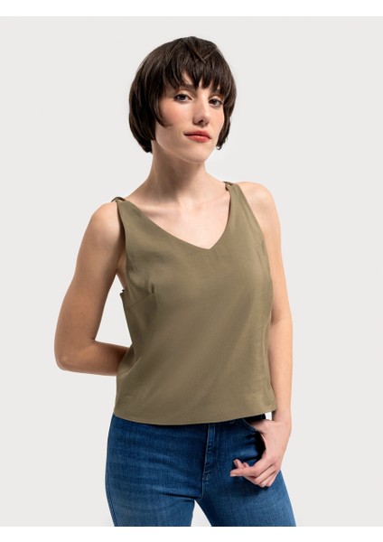 Regular Fit Kadın Bluz K.kol