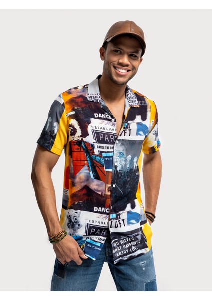 Relax Fit Erkek Gömlek K.kol