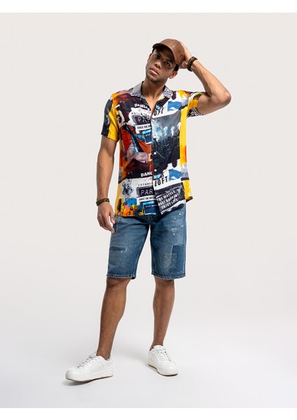 Relax Fit Erkek Gömlek K.kol