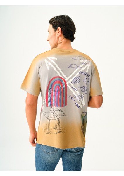 Loose Fit Erkek Tshirt K.kol