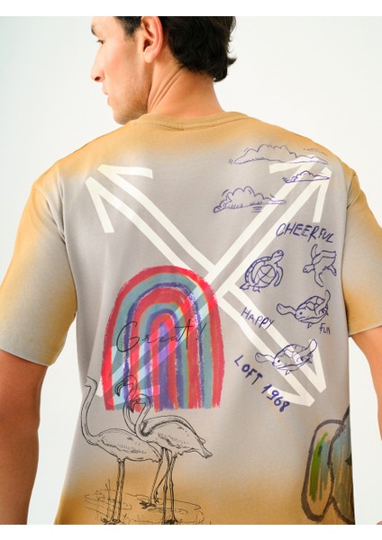 Loose Fit Erkek Tshirt K.kol