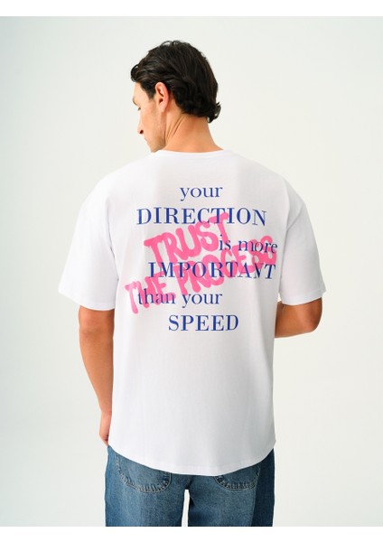 Oversize Fit Erkek Tshirt K.kol