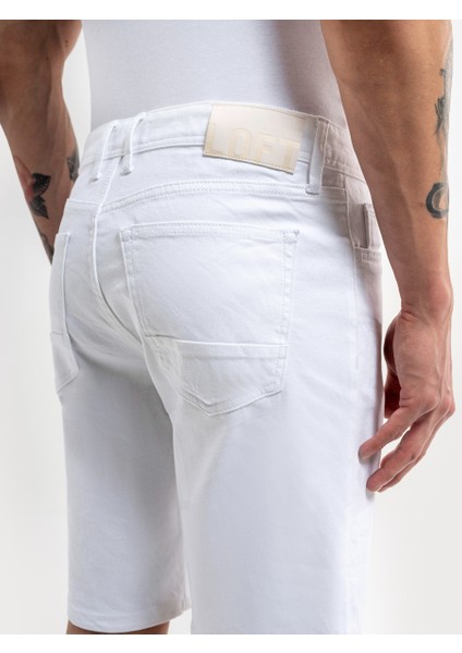 Slim Fit Erkek Şort