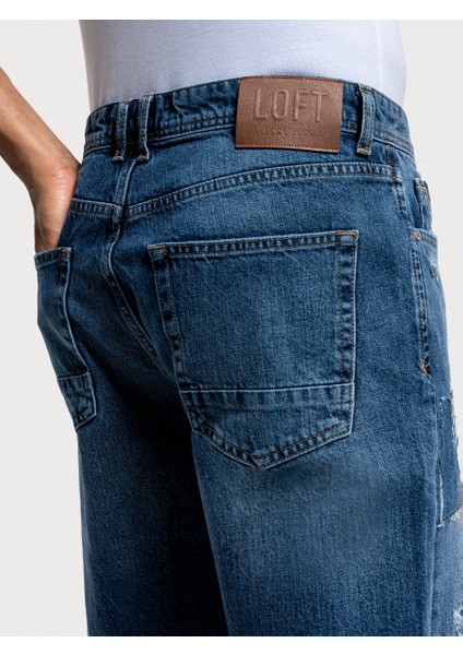 Straight Fit Erkek Şort