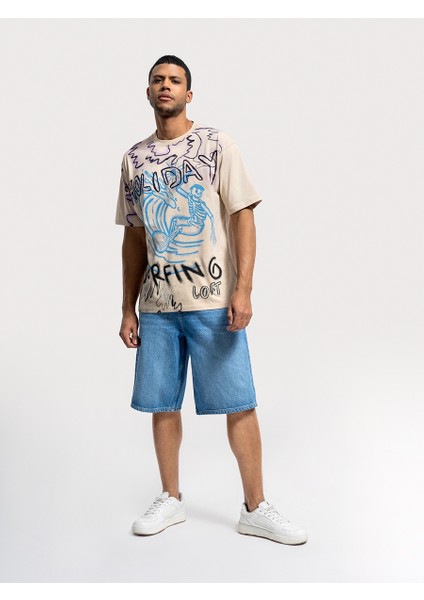 Baggy Fit Erkek Şort