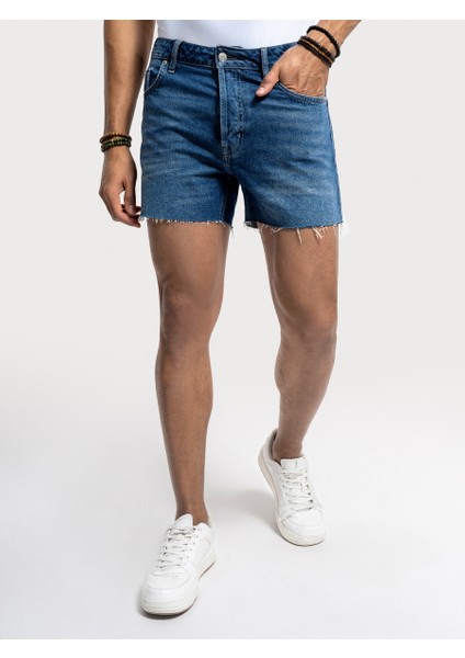Straight Fit Erkek Şort