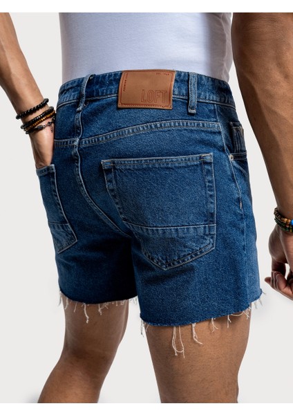 Straight Fit Erkek Şort