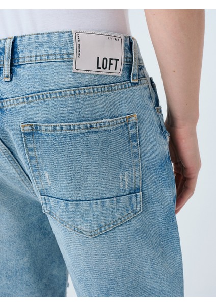 Straight Fit Erkek Şort