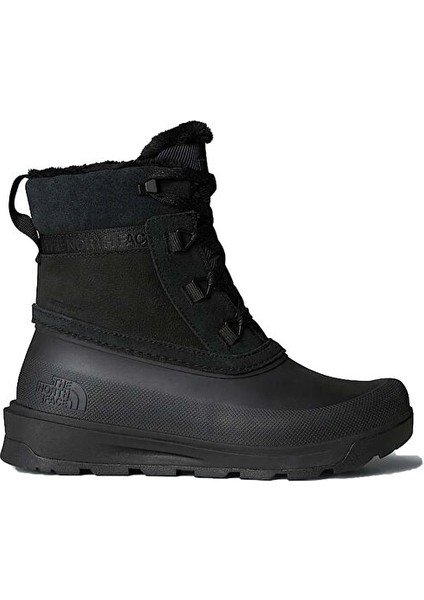 W Shellista V Shorty Wp Kadın Kar Botu NF0A8D8ZKX71 Siyah