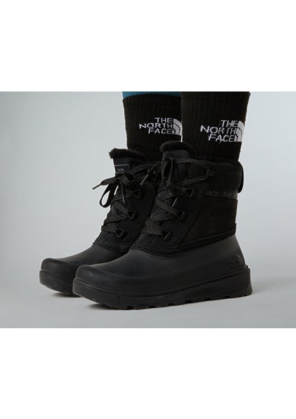 W Shellista V Shorty Wp Kadın Kar Botu NF0A8D8ZKX71 Siyah fiyatları