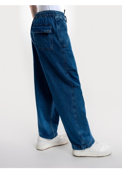 Parachuthe Jean Baggy Fit Erkek Pantolon