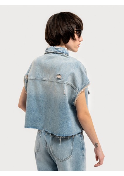 Oversize Kadın Yelek