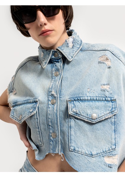 Oversize Kadın Yelek