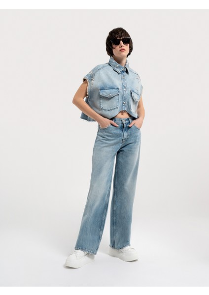 Oversize Kadın Yelek