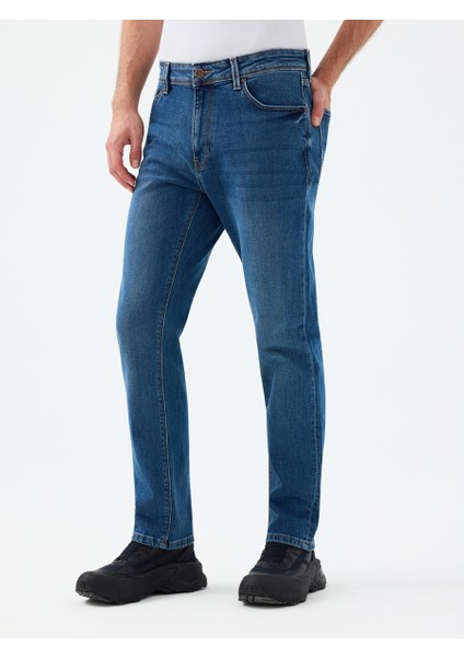 Erkek Jean Pantolon Mavi LF2036543