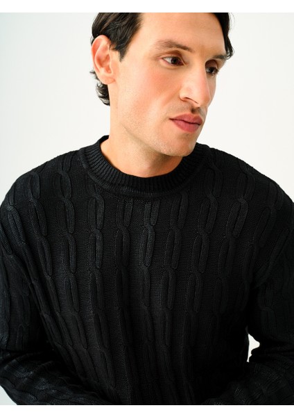 Loose Fit Erkek Kazak