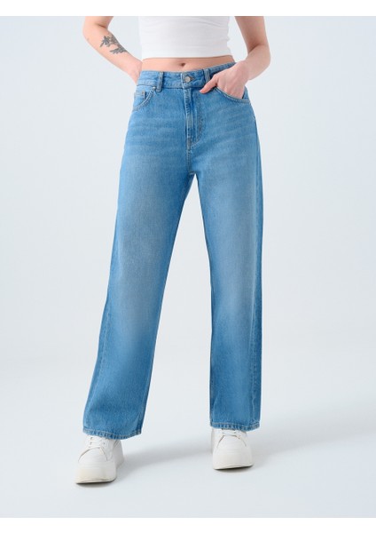 Wide Leg Regular Fit Kadın Pantolon