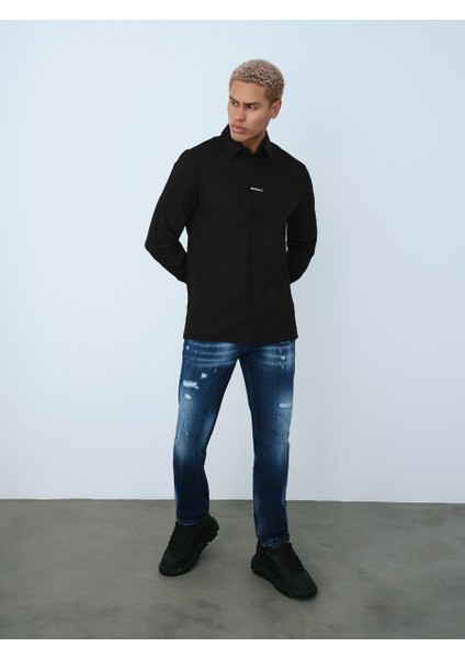 Regular Fit Erkek Gömlek U.kol