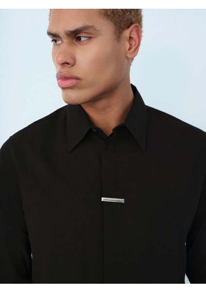 Regular Fit Erkek Gömlek U.kol