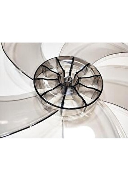 Raks Sf 18 Lindos Modele Uyumlu Vantilatör Pervanesi 16INÇ 5 Kanat 38CM Füme Renk Pls indirimleri