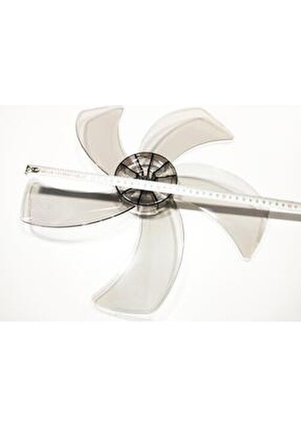 Raks Sf 18 Lindos Modele Uyumlu Vantilatör Pervanesi 16INÇ 5 Kanat 38CM Füme Renk Pls