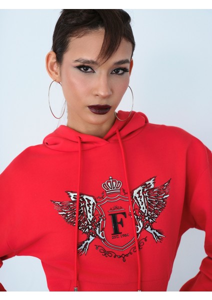 Oversize Kadın Sweatshirt