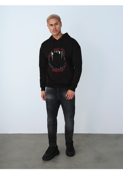 Oversize Erkek Sweatshirt