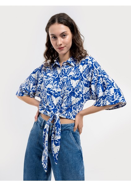 Regular Fit Kadın Gömlek K.kol