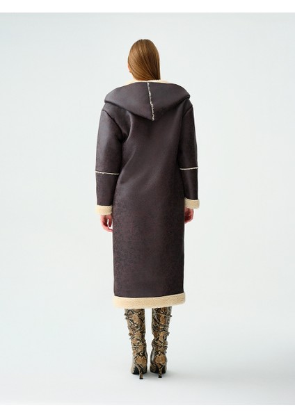 Loose Fit Kadın Kaban