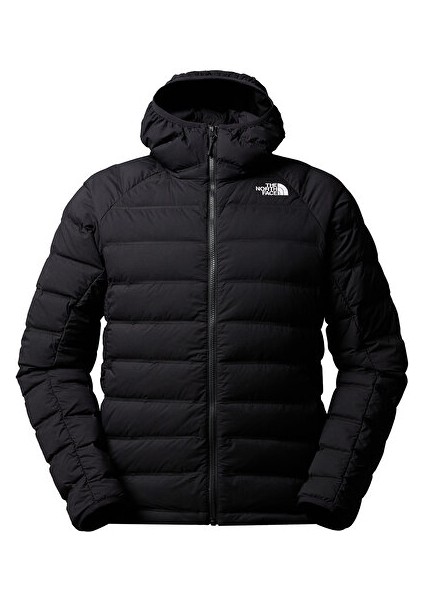 M Abseil Stretch Down Hoodie Erkek Outdoor Montu (600 Dolgu Kaz Tüyü) NF0A8E36JK31 Siyah