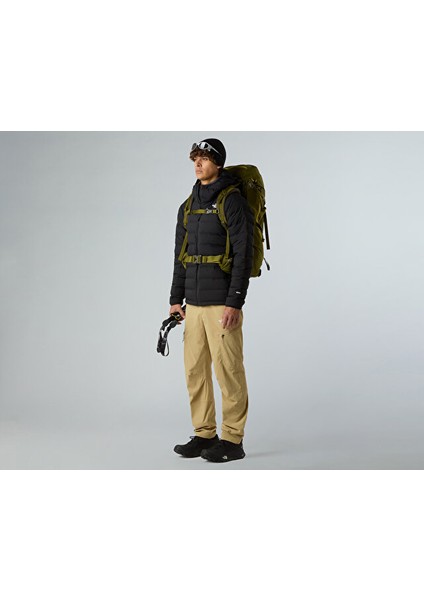 M Abseil Stretch Down Hoodie Erkek Outdoor Montu (600 Dolgu Kaz Tüyü) NF0A8E36JK31 Siyah