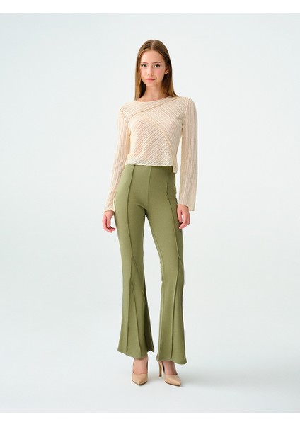 Regular Fit Kadın Tshirt U.kol